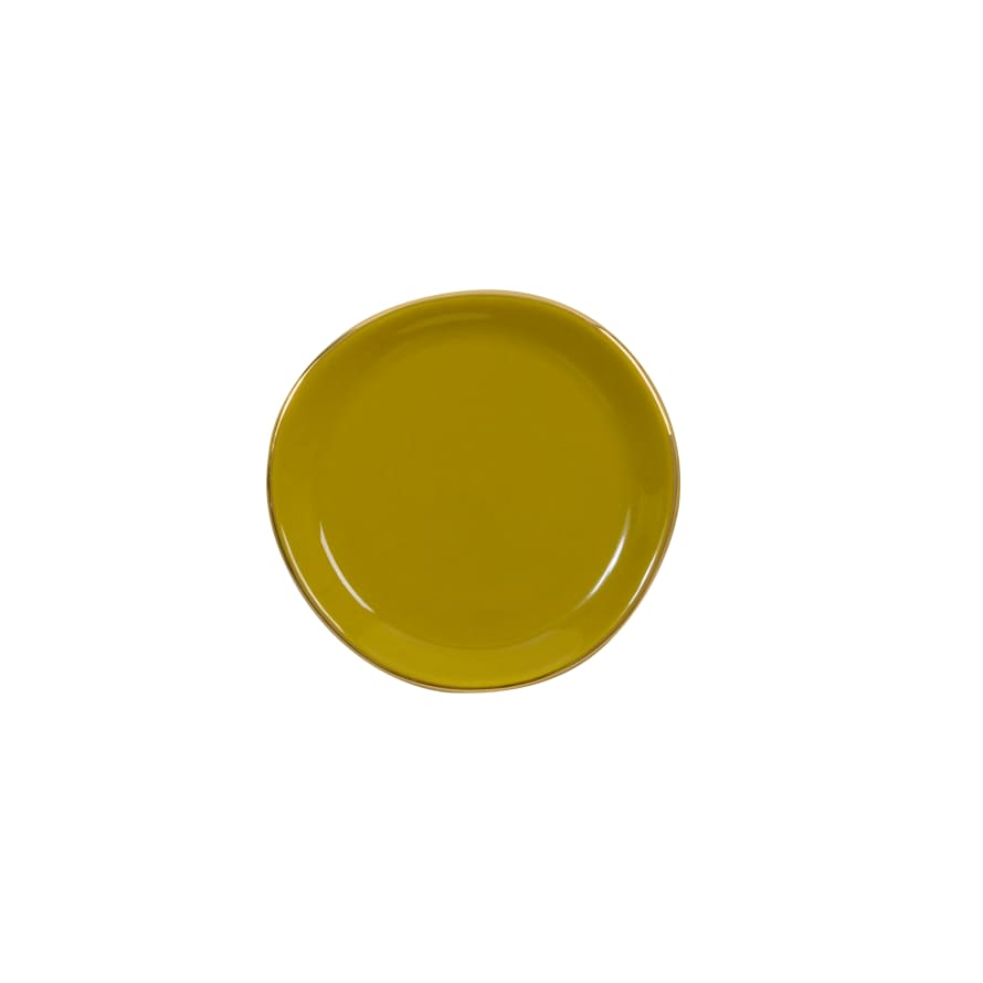 Urban Nature Culture Good Morning Plate - Amber Green 