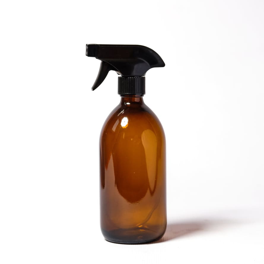 Forest Brown Glass Water Misting Bottle