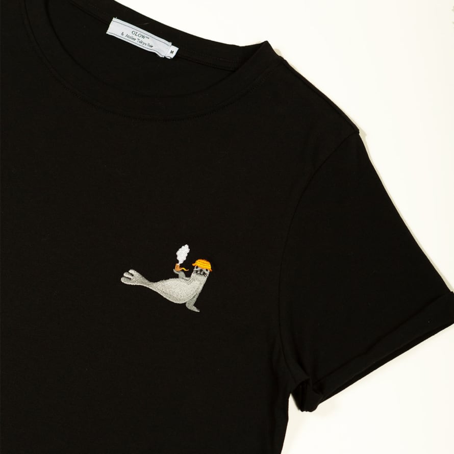 OLOW Black Phoque T Shirt