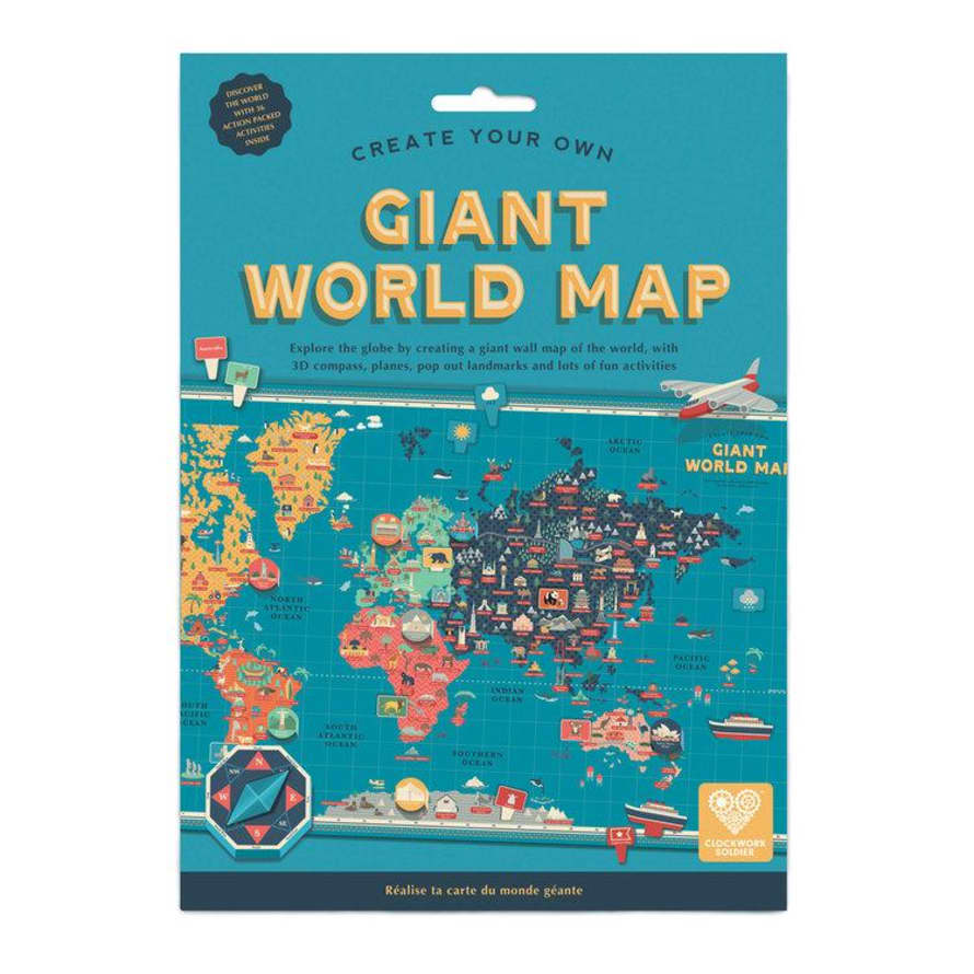 Clockwork Soldier Giant World Map