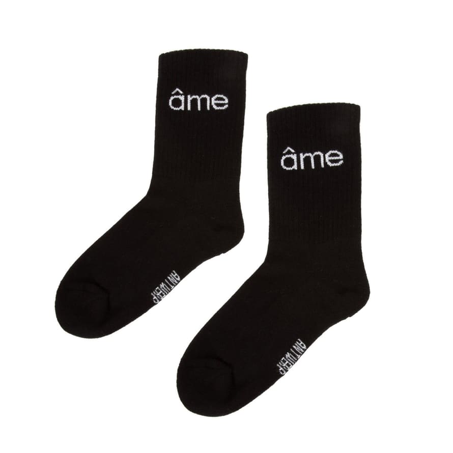 Ame Antwerp Black Delphine Socks