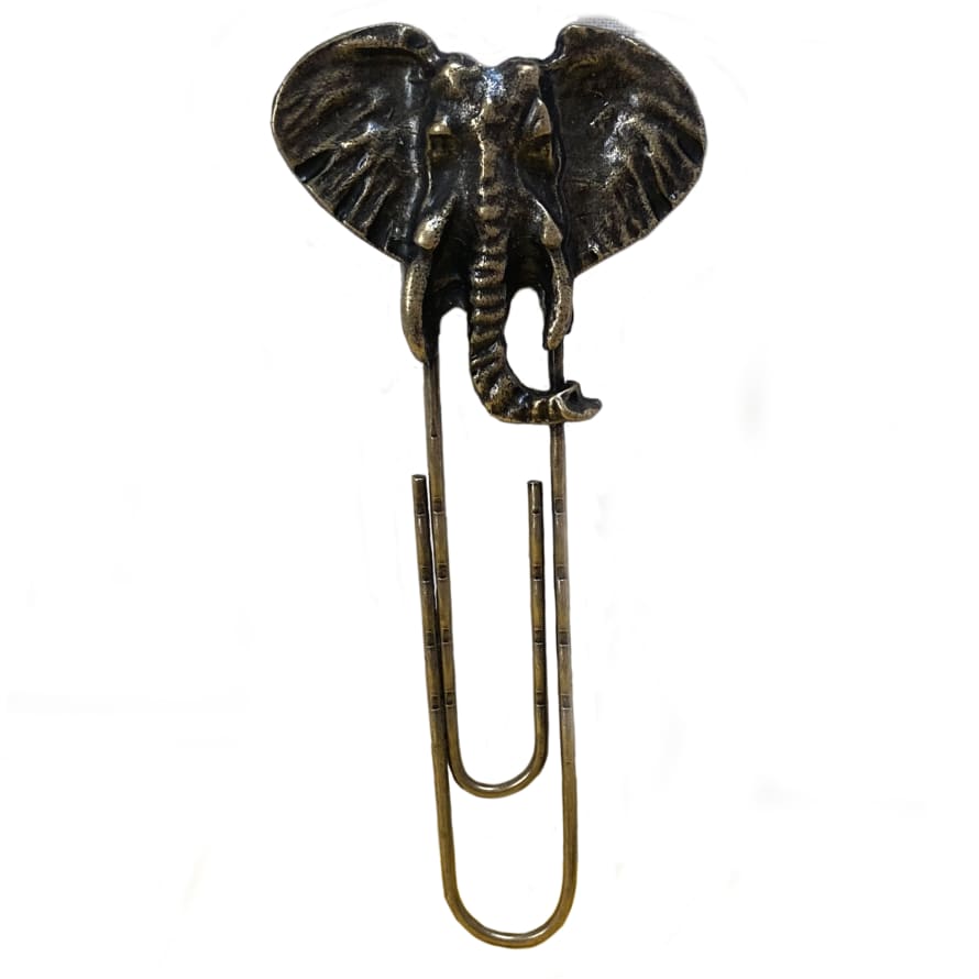 Brass Elephant Bookmark
