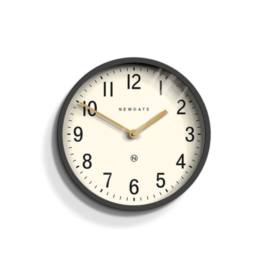 Newgate Master Edwards Wall Clock in Grey
