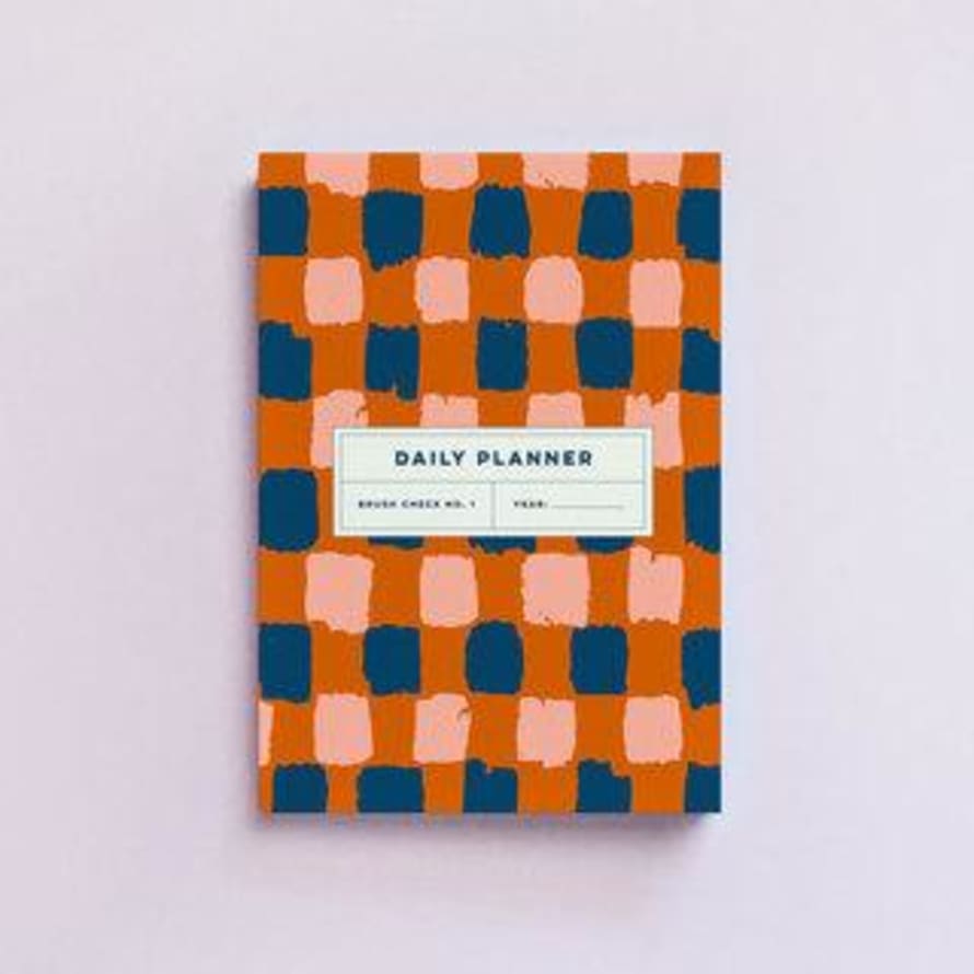 The Completist Brush Check Daily Planner Book