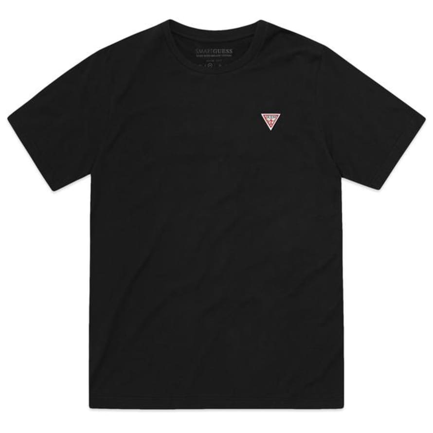 Guess Core Small Logo T Shirt Black