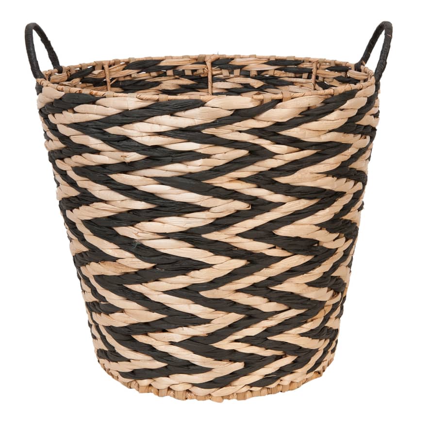 clayre & Eef Natural Fibers Basket with Two Handles
