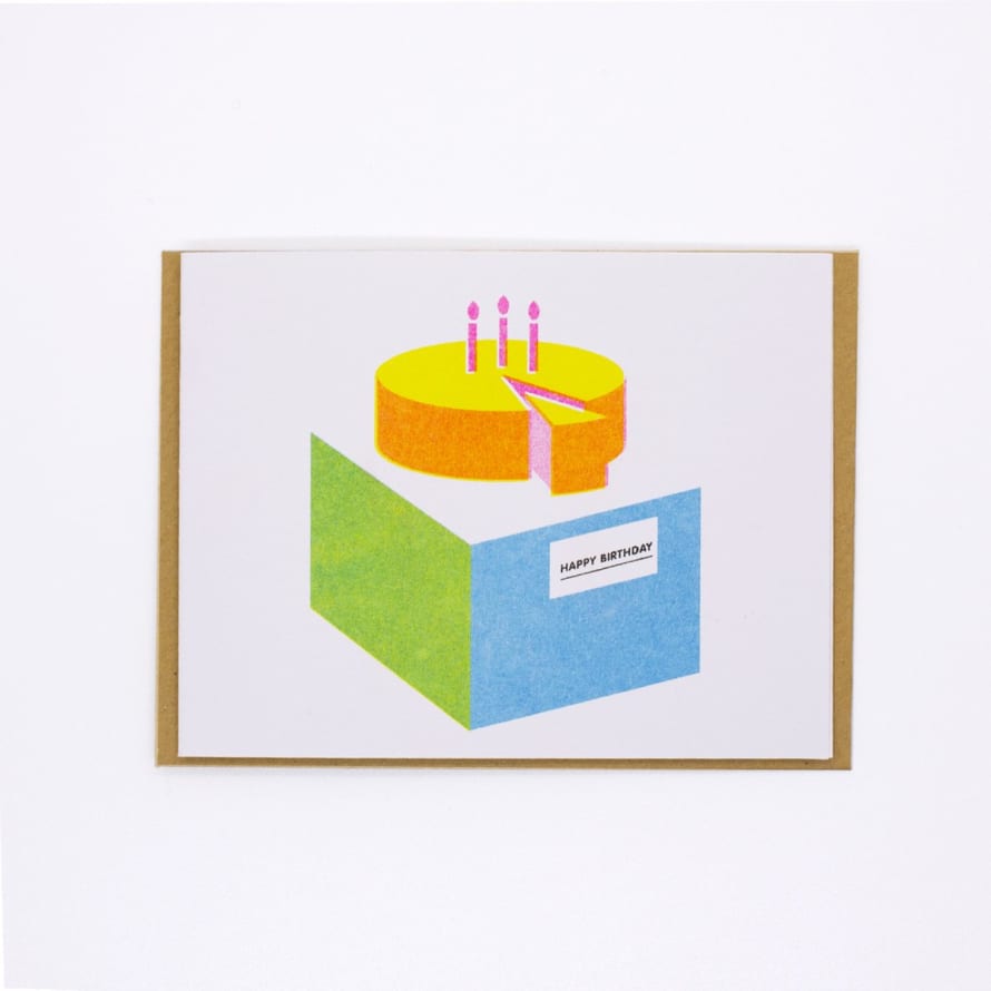 Bomull Press Birthday Card - Exhibit B