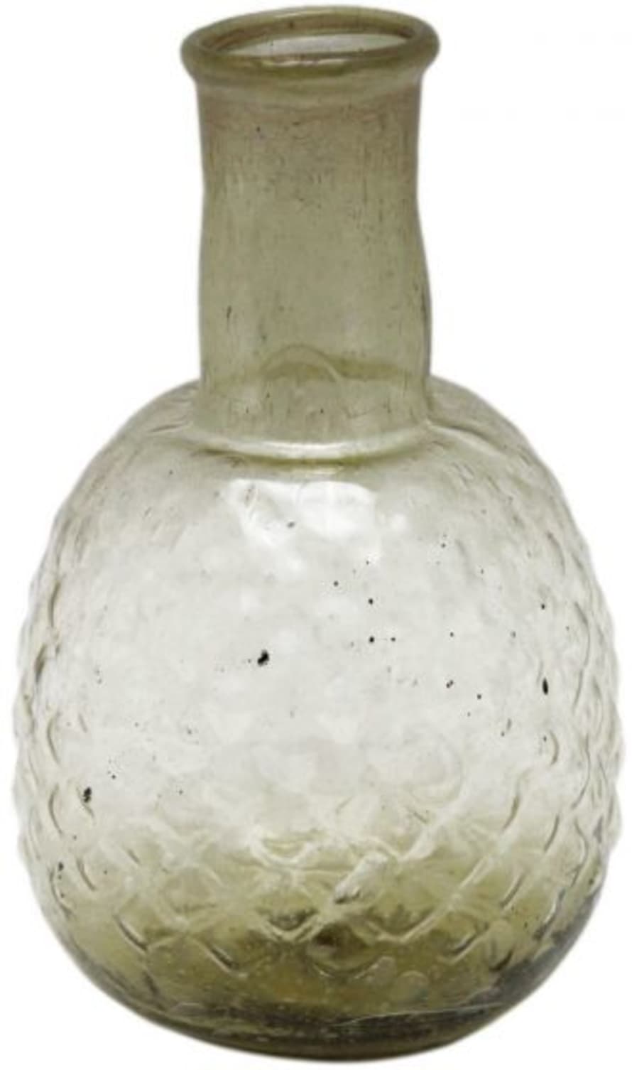 De Weldaad Vase Recycled Glass - Pineapple
