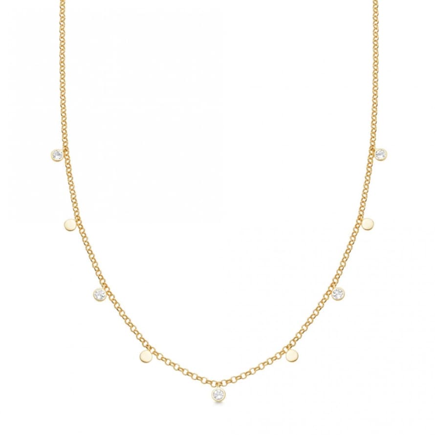 Astley Clarke Moonstone Droplet Necklace