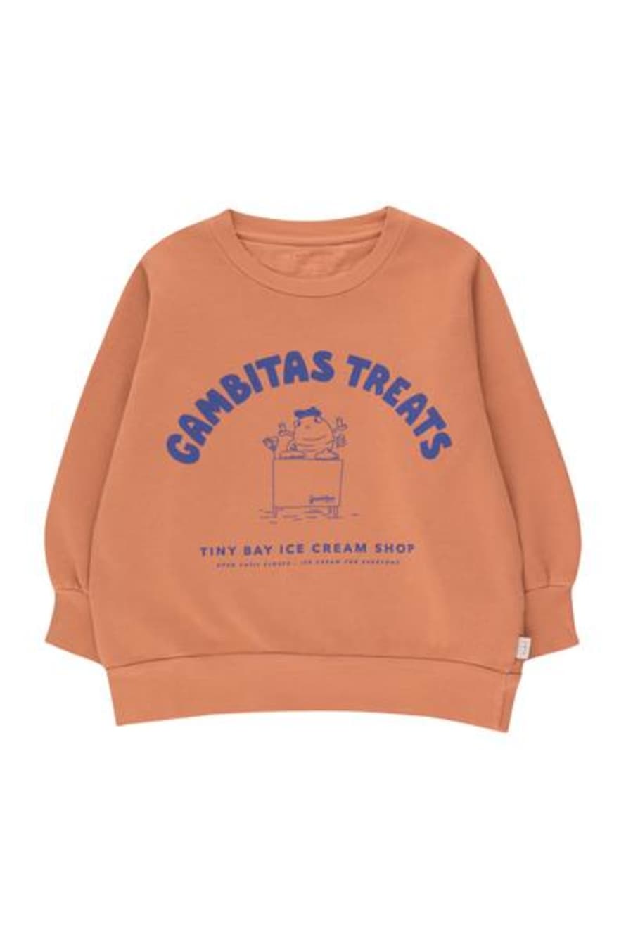 Tinycottons Soft Cinnamon Gambitas Treats Sweatshirt