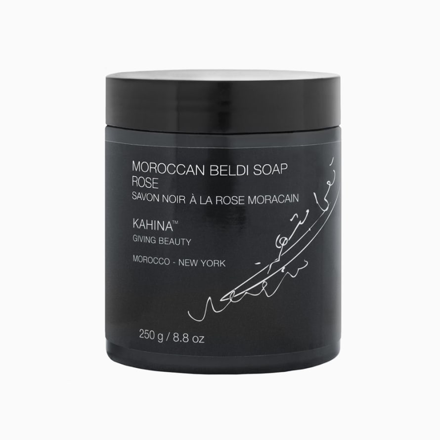 KAHINA GIVING BEAUTY Moroccan Beldi Soap with Rose 250 g