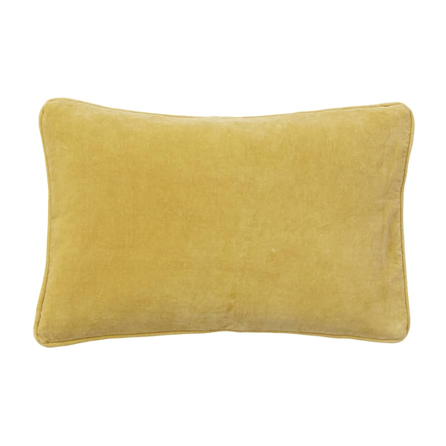 Bungalow DK Cushion Cover 33x50cm Velvet Lemon Curd