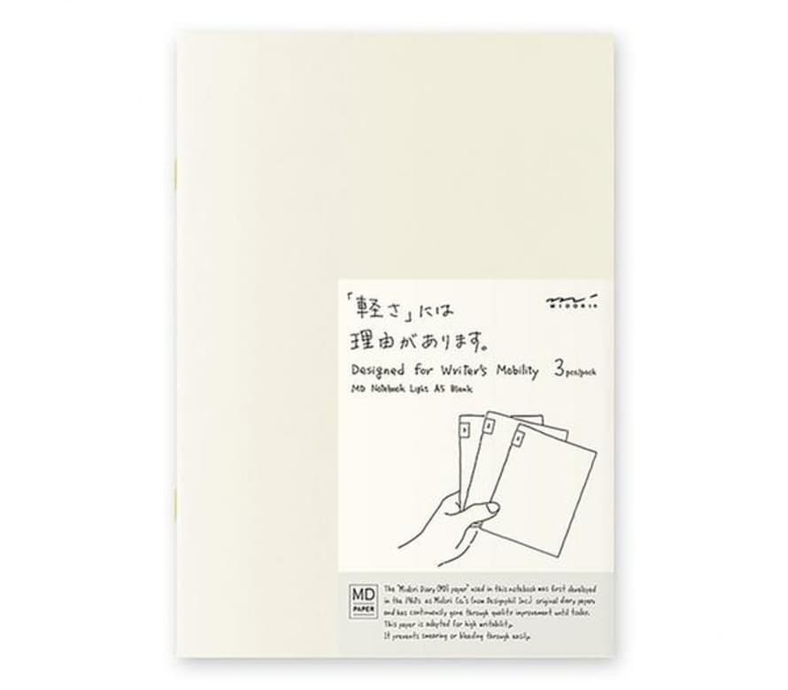 Midori Notebook Light A 5 Pack 3