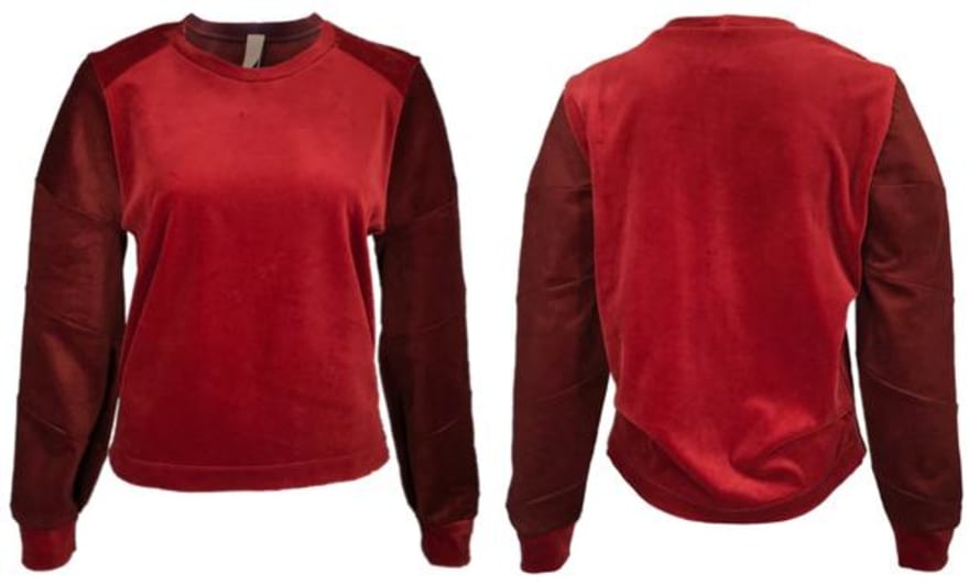 Format Red Bown Sweater