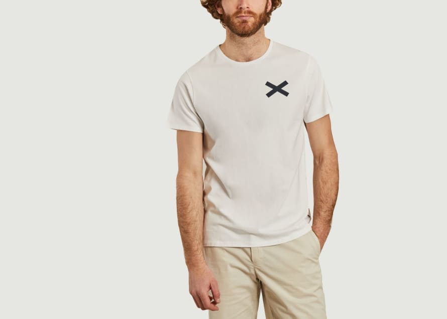 Edmmond White Cross T Shirt
