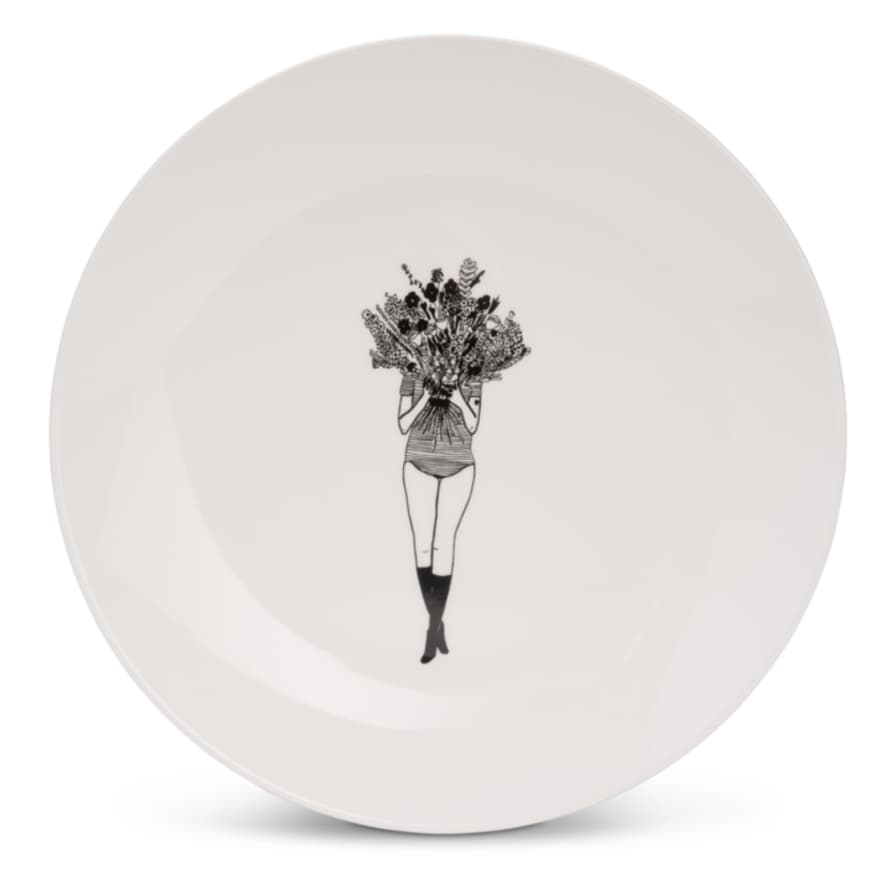 Helen B Breakfast Plate Flower Girl