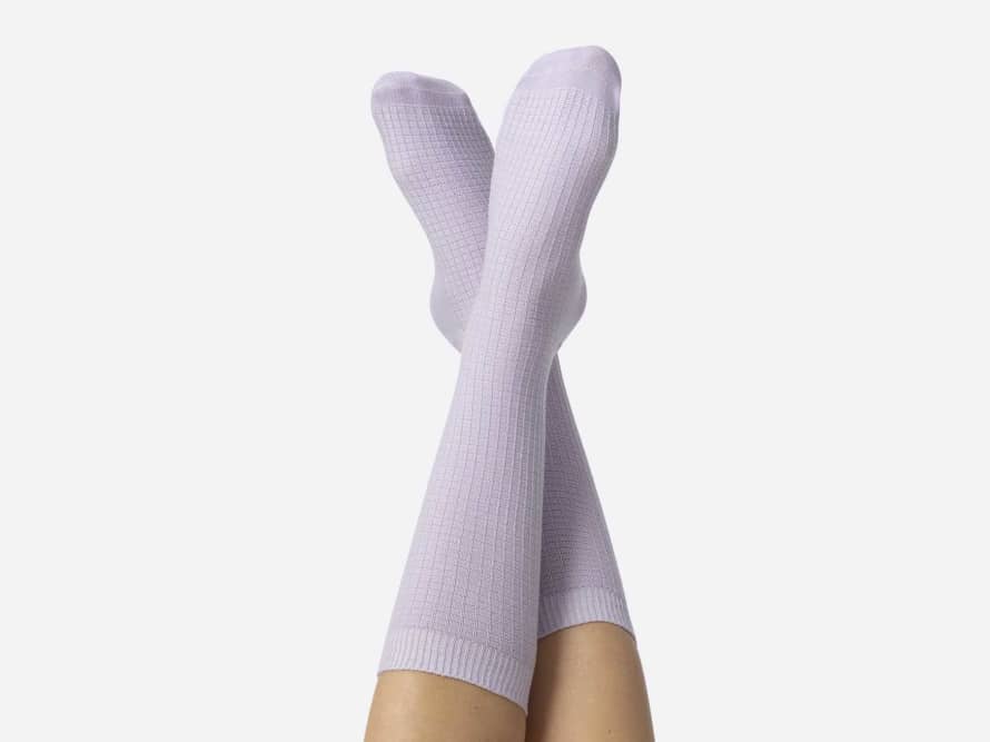 DOIY Design Purple Yoga Mat Socks