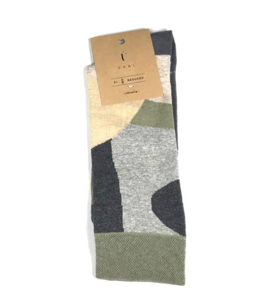 UKAI Socken Mit Eingestricktem Muster