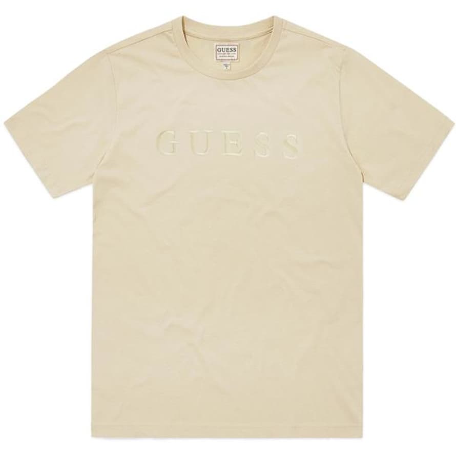 Guess Nomad Pima Cotton Embroidery Logo T Shirt