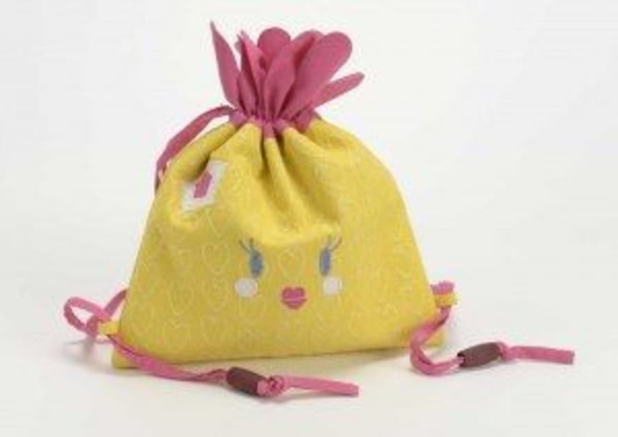 Yellow/Pink Bag "Elise"
