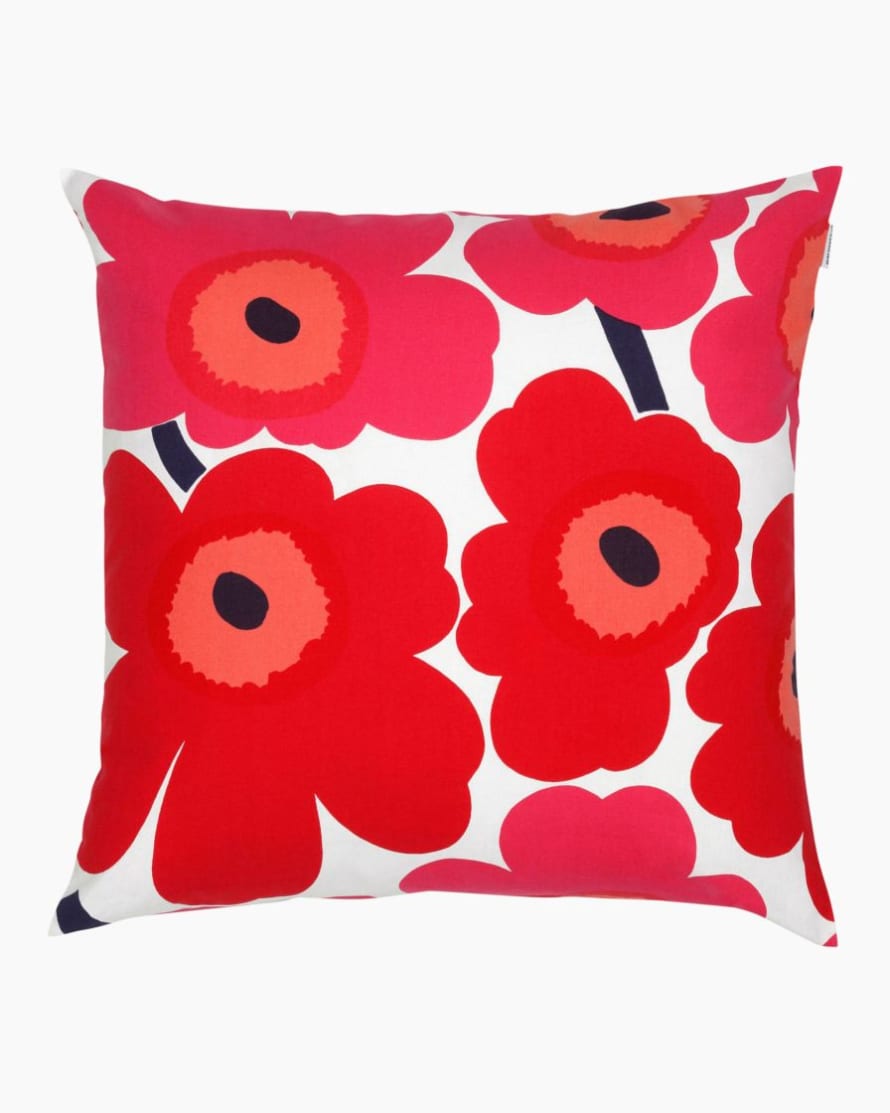 Marimekko Pieni Unikko Red Cushion Cover 50x50 cm