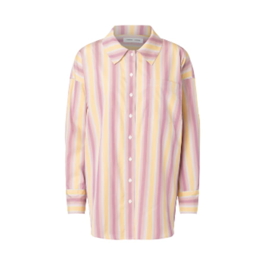 SamsoeSamsoe Pink Space Stripe Arielle Shirt