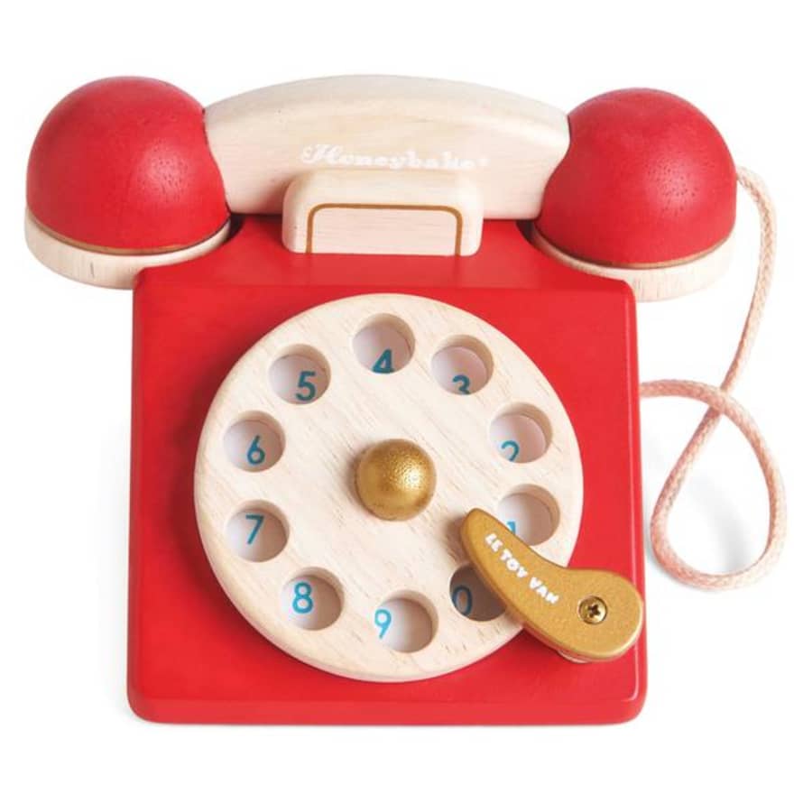 Le Toy Van Wooden Vintage Phone