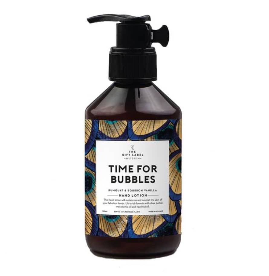 The Gift Label Tgl Handlotion Time For Bubbles