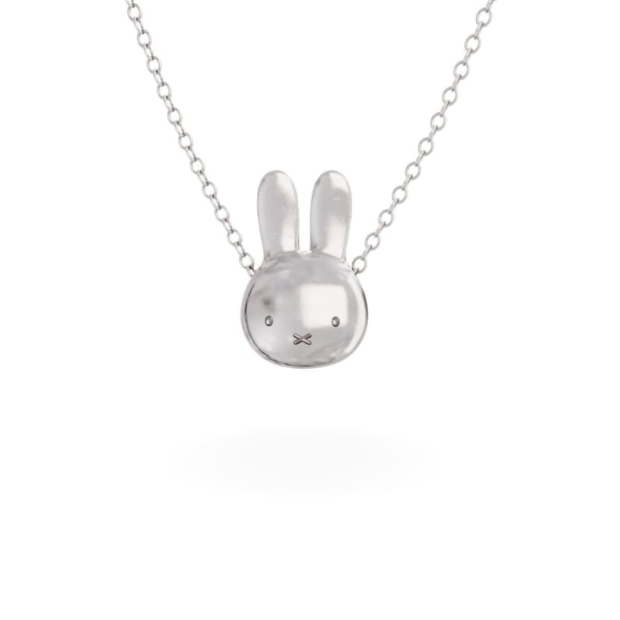 Miffy Miffy Large Sterling Silver Head Necklace
