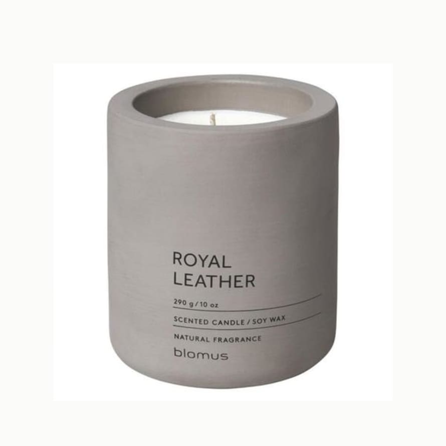 Blomus Royal Leather Scented Candle 290 G