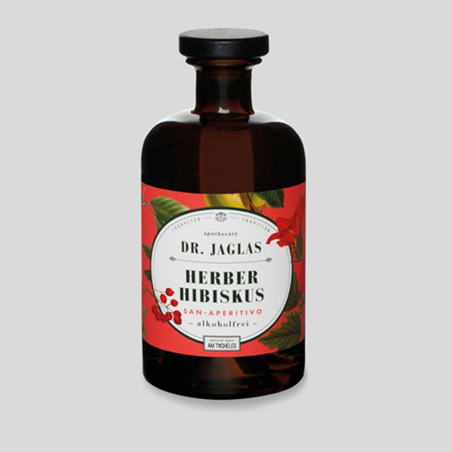 Dr. Jaglas Herber Hibiscus San Aperitivo Alcohol-Free Aperitif 500 ml