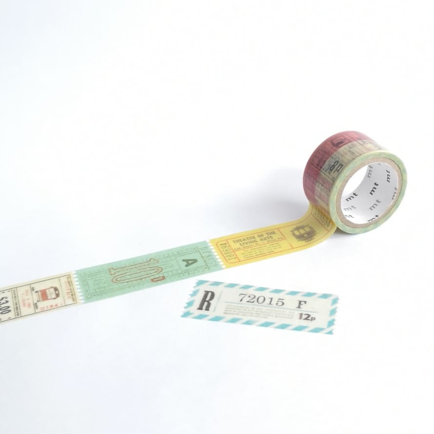 Meticulous Ink Mt Washi Tape - Fab Ticket