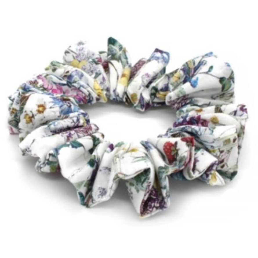 Holme & Moss  Floral Small Scrunchie Liberty Print Wild Flower