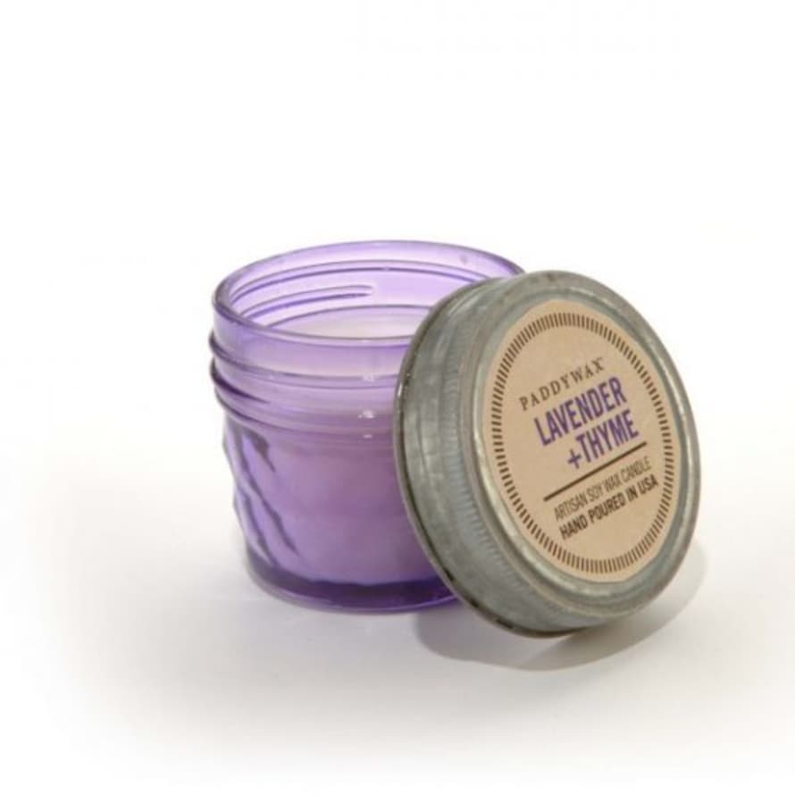 Paddywax Relish Jar Candle - Lavender & Thyme 