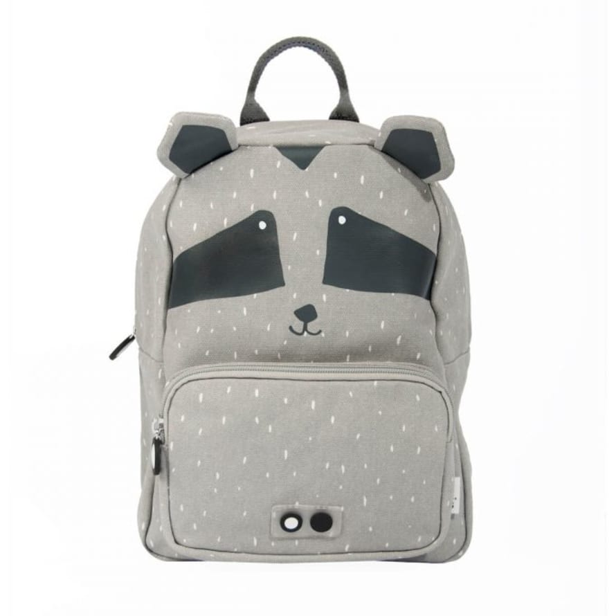 Trixie Grey Raccoon Backpack