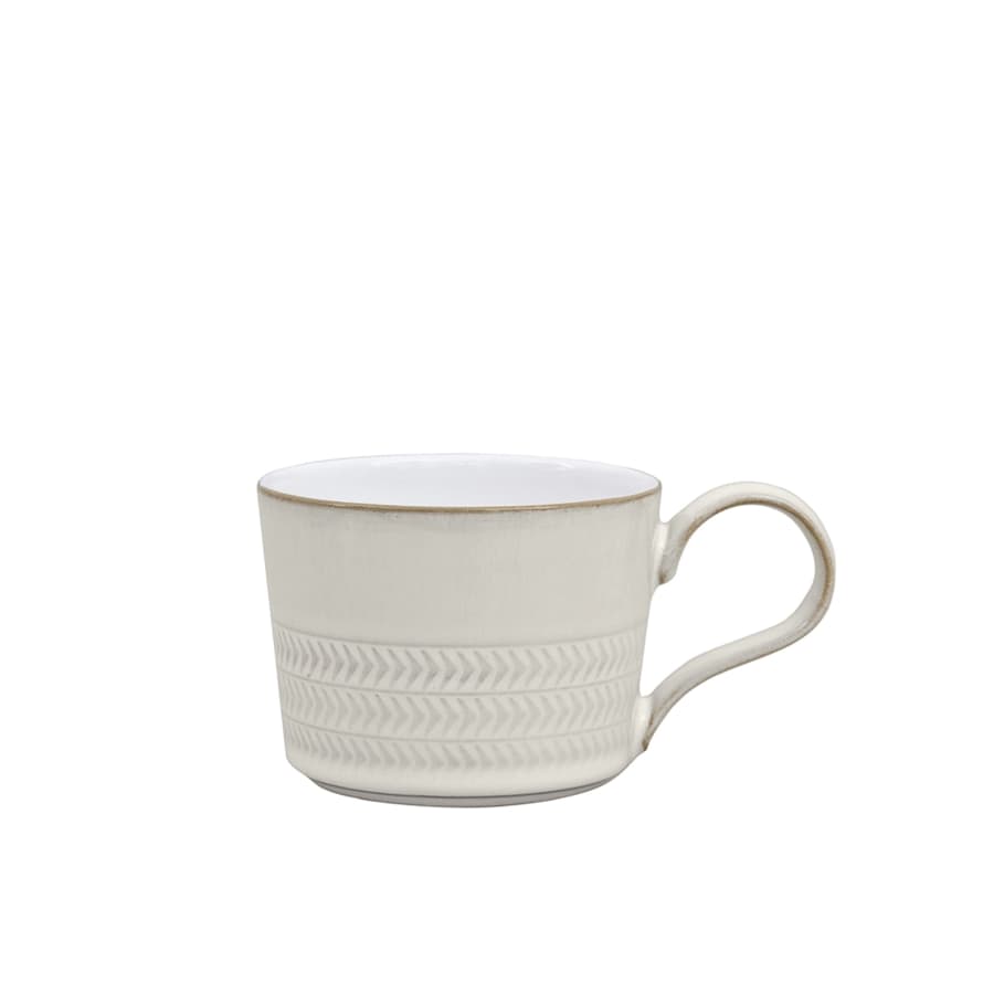 Denby Natural Canvas Textured Tea and Coffee Cup