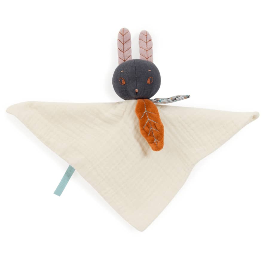 Moulin Roty Cream After the Rain Doudou Rabbit Toy