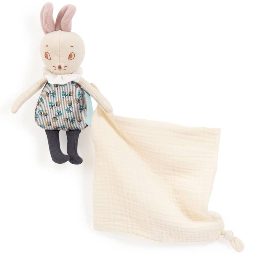 Moulin Roty After the Rain Doudou Mouse Handkerchief