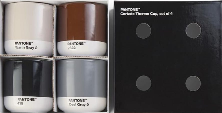 Copenhagen Design Pantone Cortado Thermo Cup One Size Black 