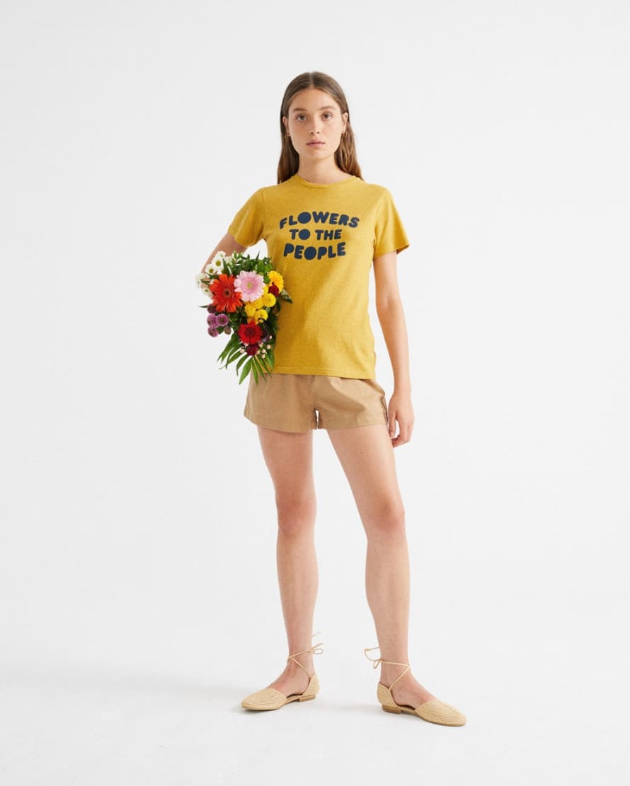 Thinking Mu Flowers To The People T-Shirt