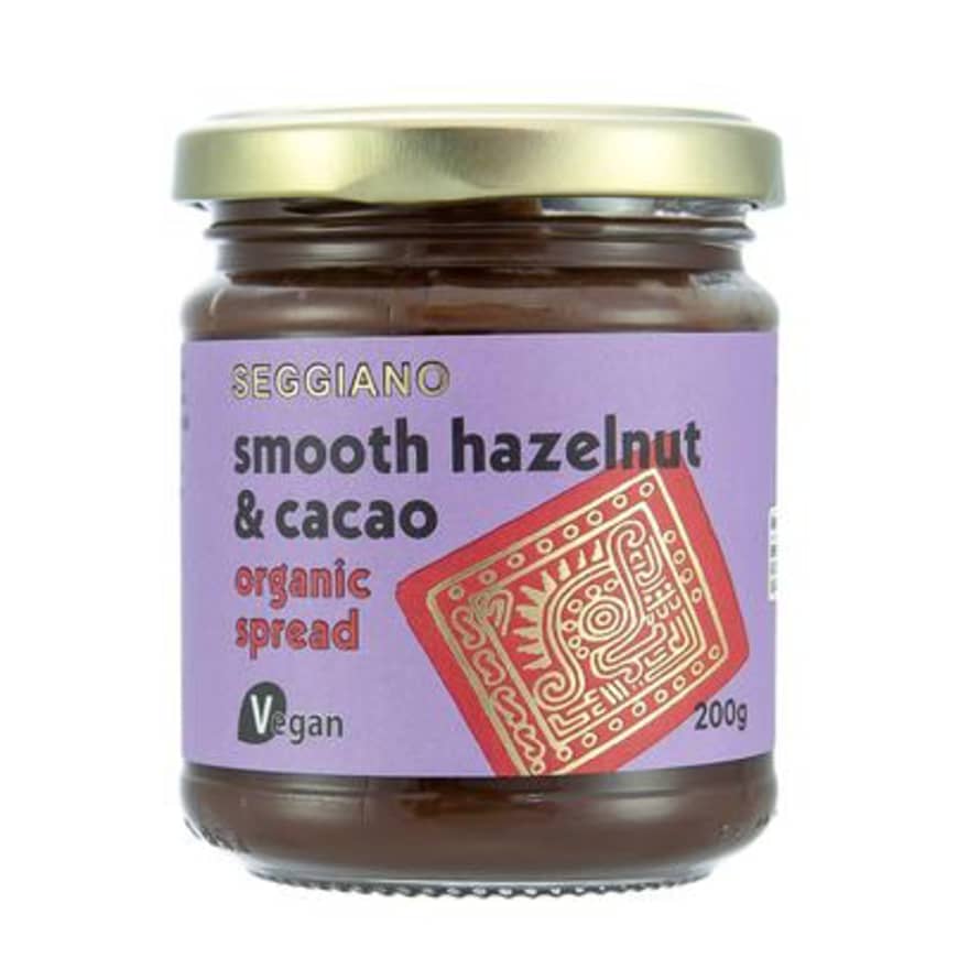 Seggiano Organic Smooth Hazelnut Cacao Spread 200 G