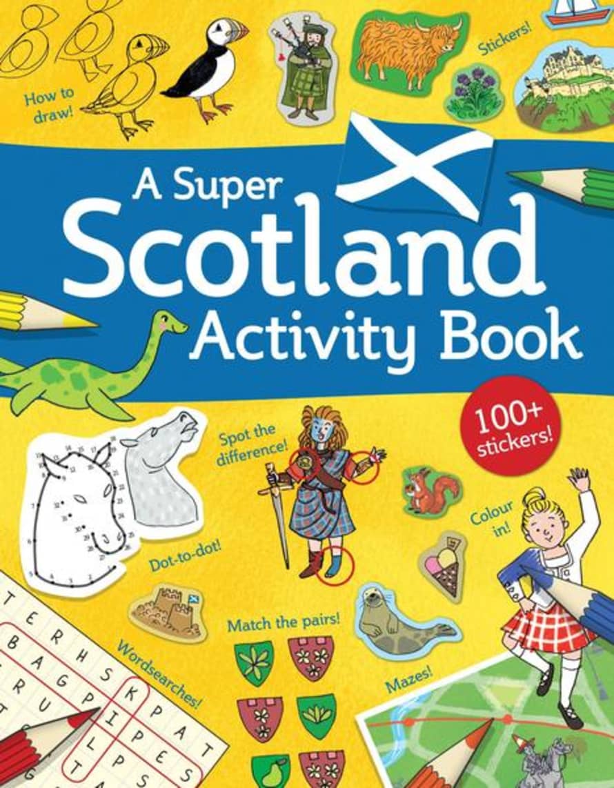 Bookspeed Super Scotland Activity Book