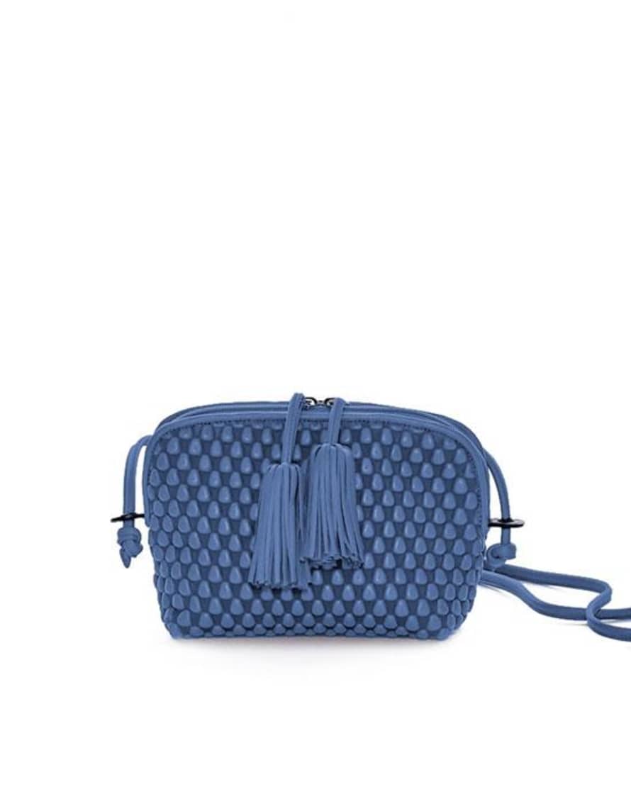 Tissa Fontaneda Gizmo Small Bag W Tassle Greek Blue