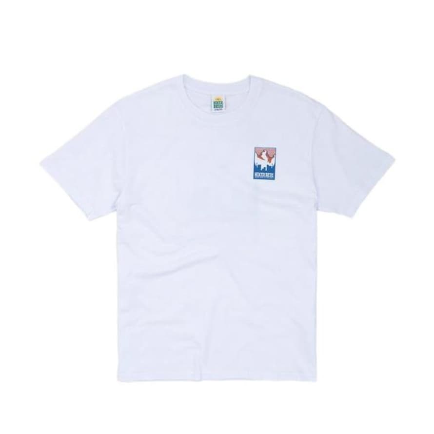 Hikerdelic Patch Logo Tee Shirt White