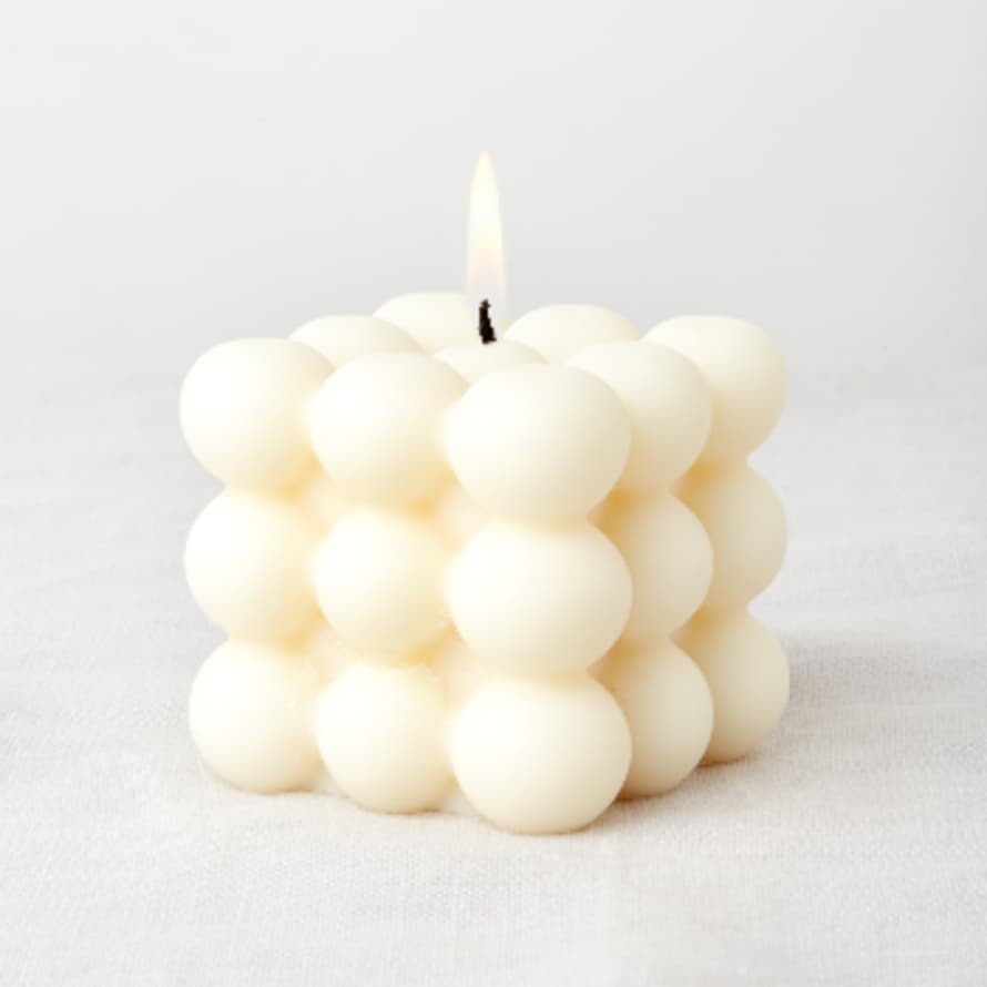 The Brighton Candle Co. Vegan Soy Wax Pebbles Bobble Candle