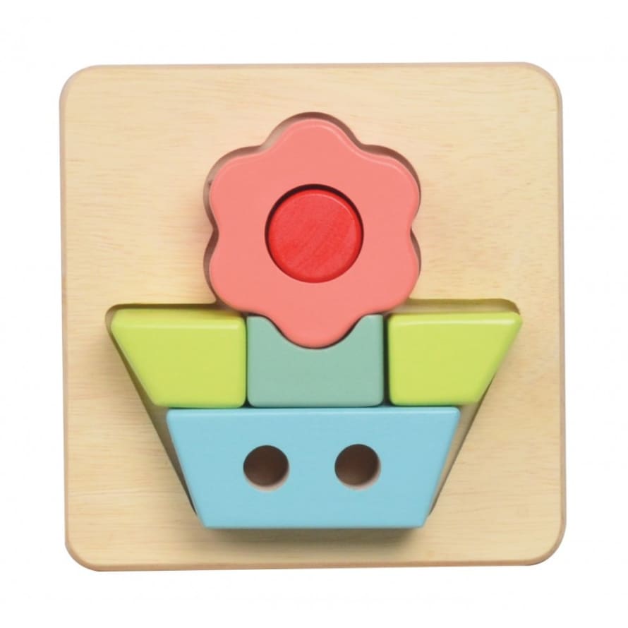 Loula and Deer Flower Tray Kids Puzzle