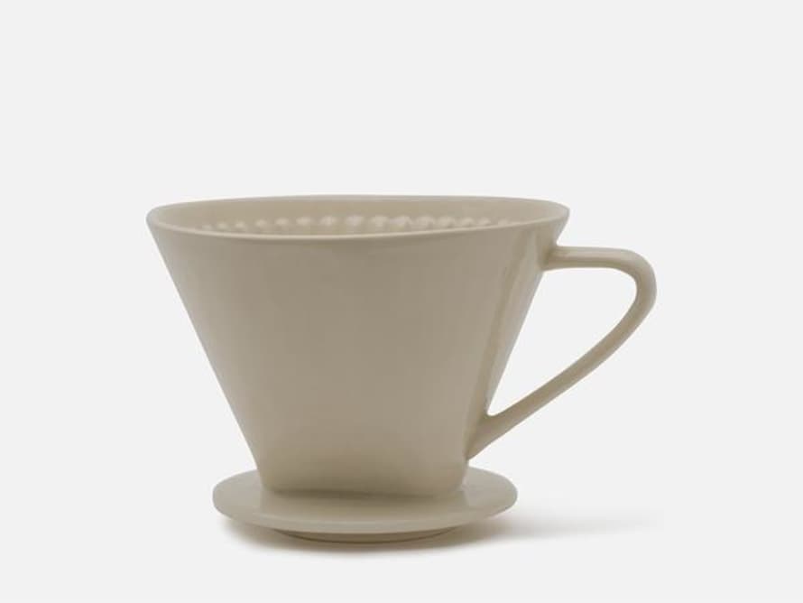 EL PUENTE Ceramic Coffee Filter Off White Big