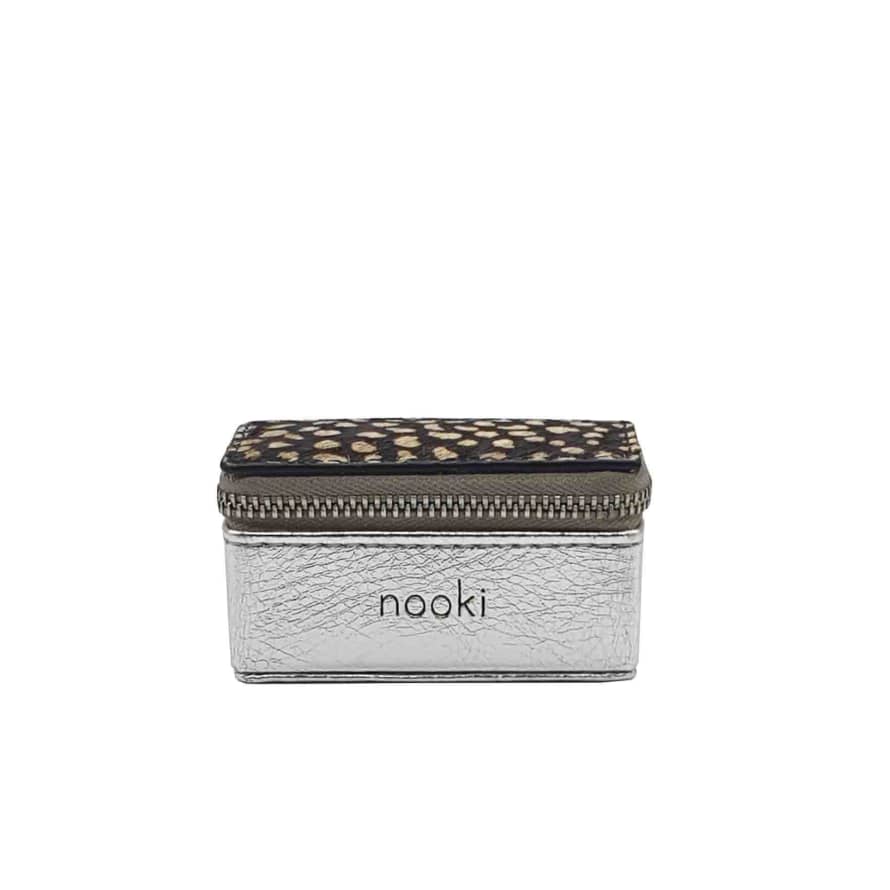 Nooki Design Julep Mini Jewellery Box Silver Bambi