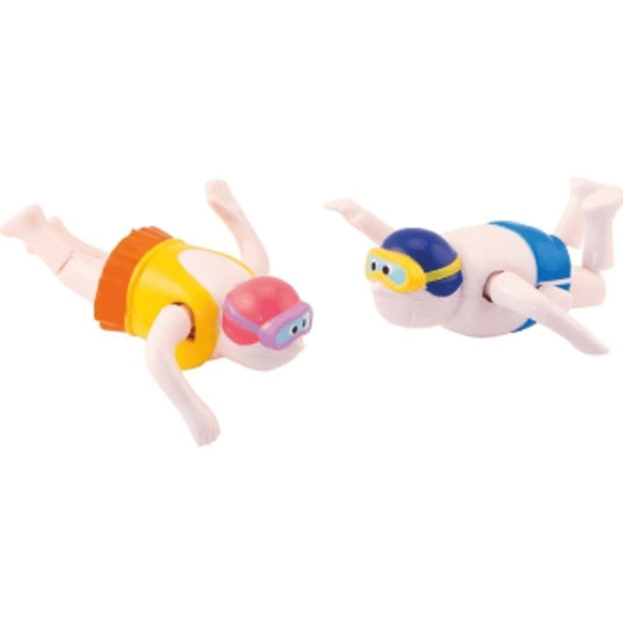 Moulin Roty Wind Up Swimmer Bath Toy