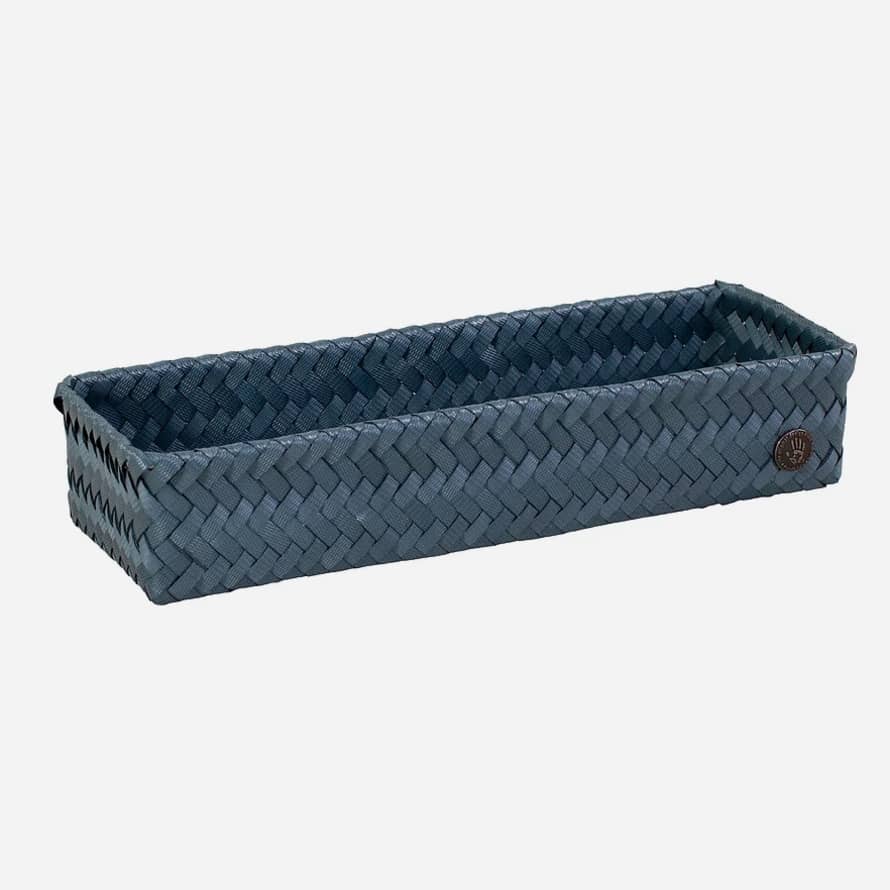 Handed By  Long Fit Basket Eco Friendly Recycled Plastic Steel Blue